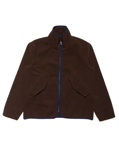 Another Aspect Another Fleece Jacket 1.0 BrownNavy