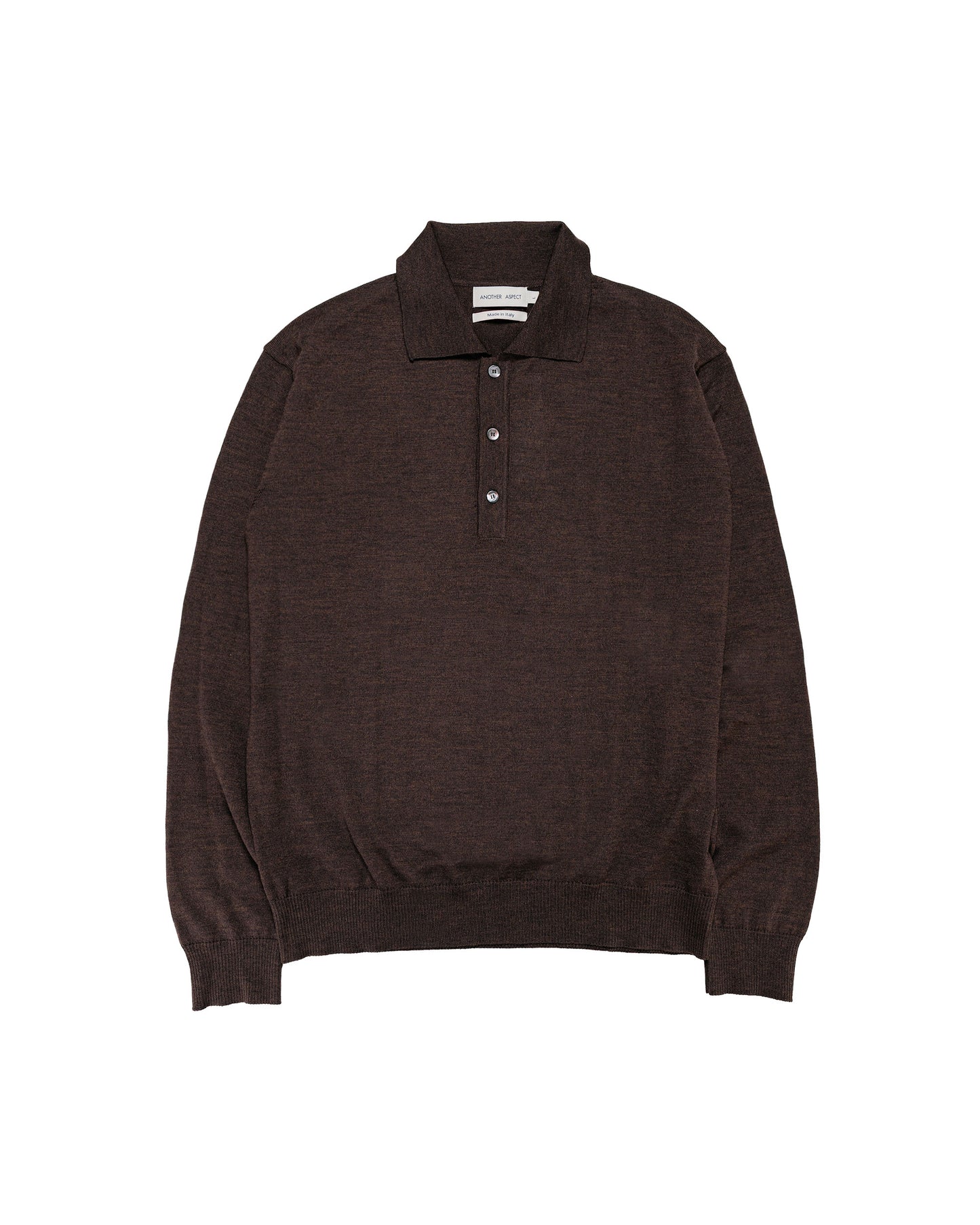 lost & found Another Aspect Another Aspect Another Polo Shirt 2.0 Brown Melange