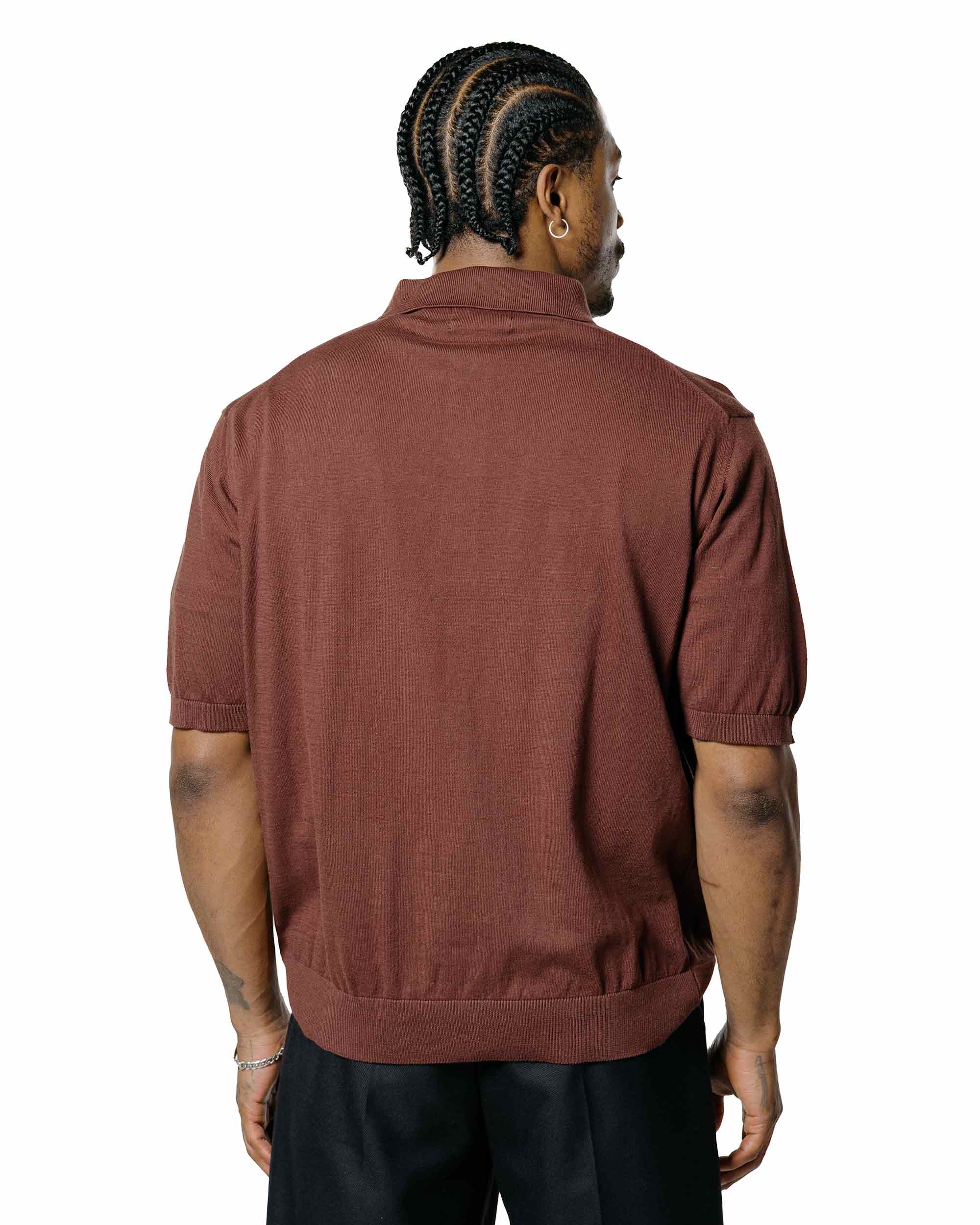 Another Aspect Another Polo Shirt 3.0 Tobacco