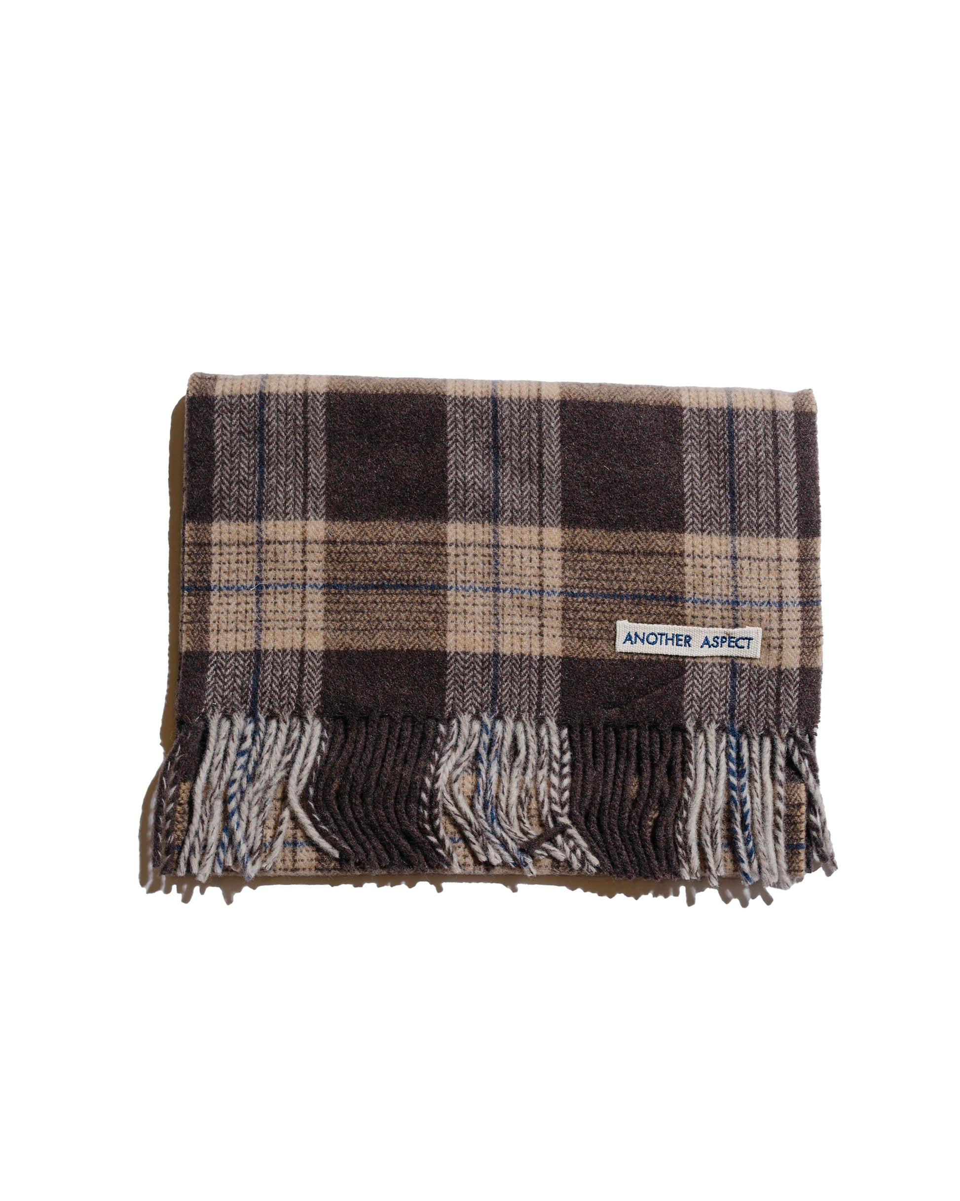 Another Aspect Another Scarf 1.0 BrownNavy Check