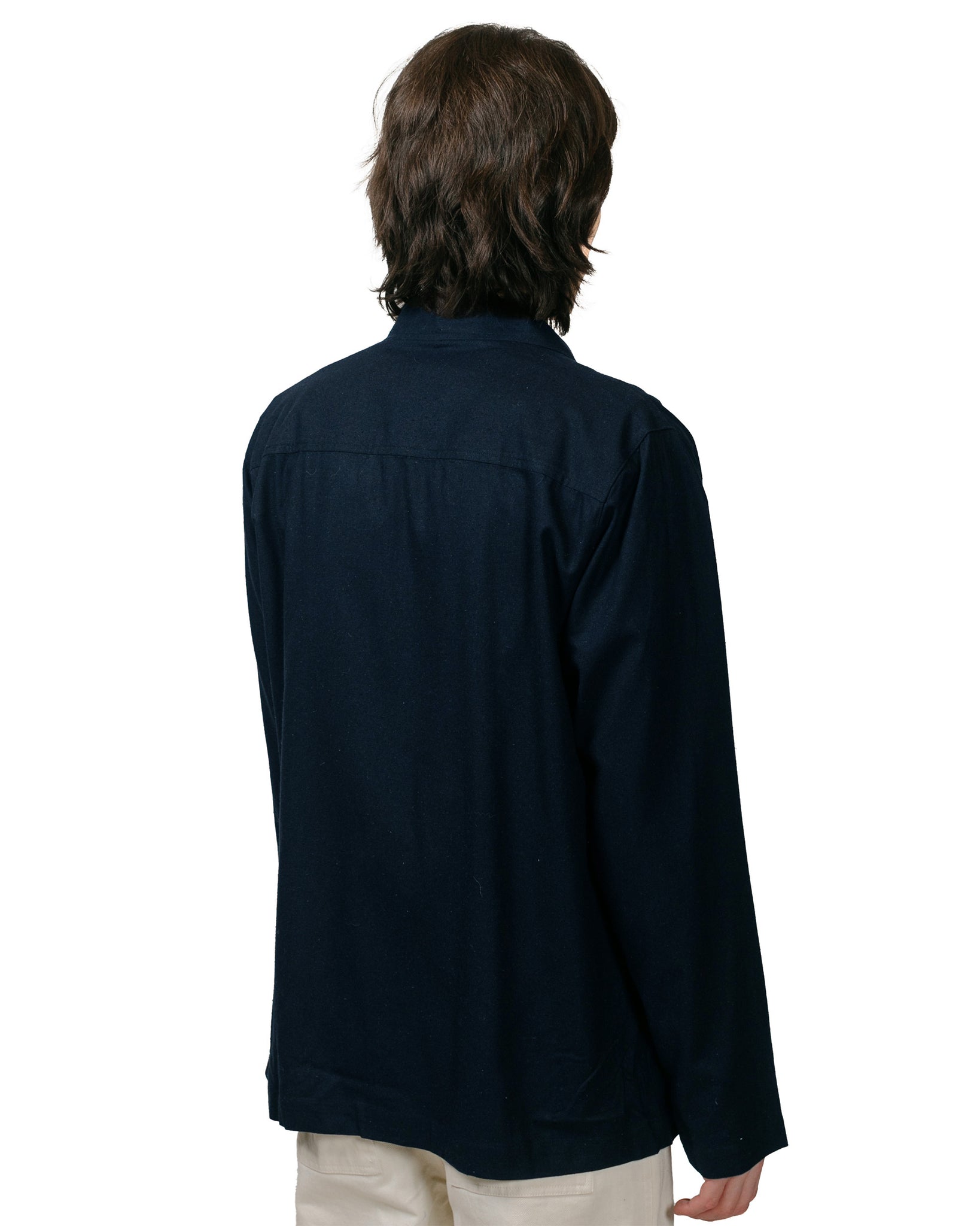 Another Aspect Another Shirt 2.1 Night Sky Navy model back