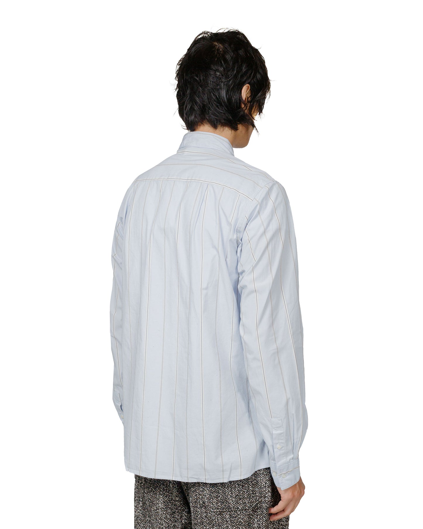 Another Aspect Another Shirt 3.0 Blue/Navy Stripe model back