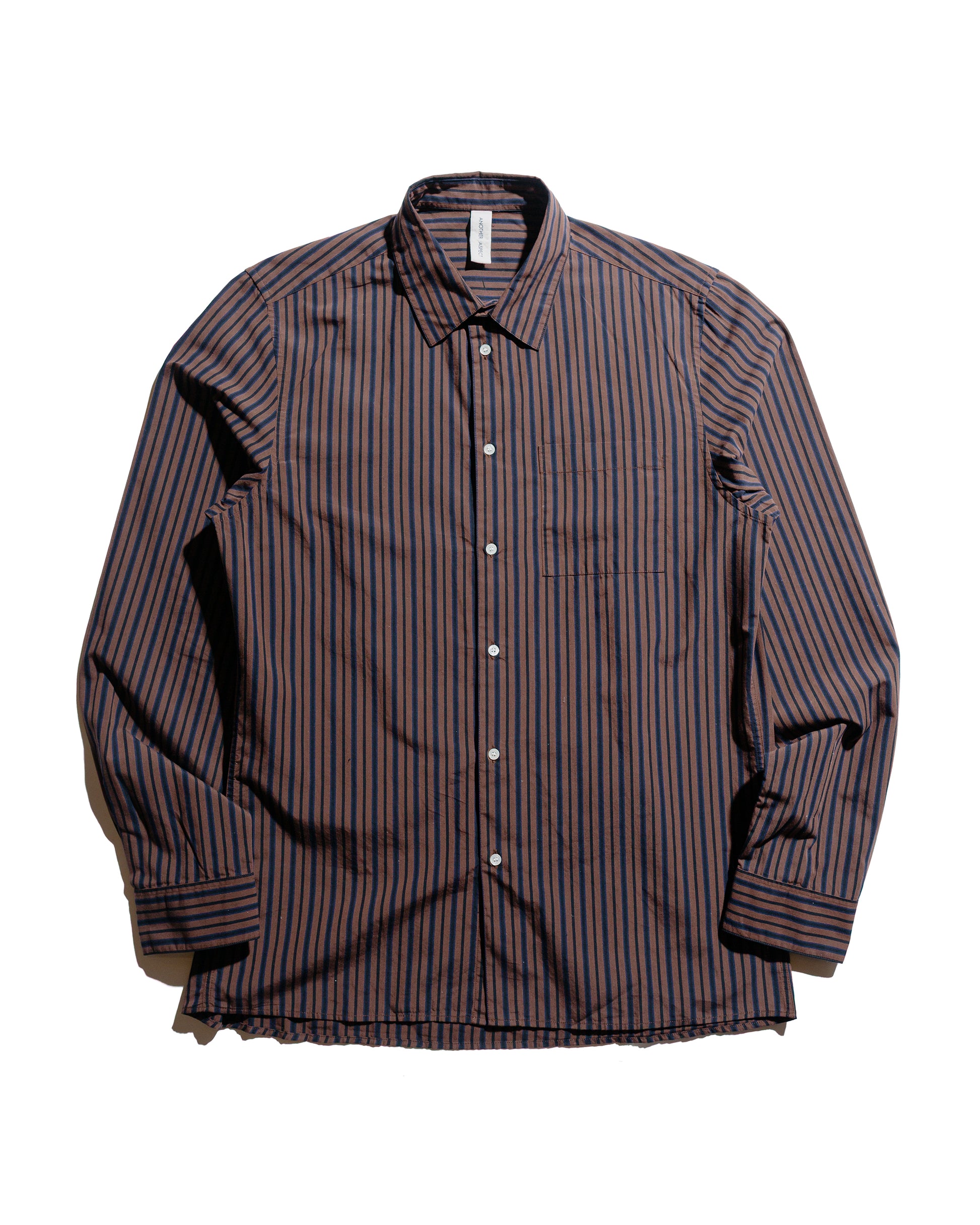Another Aspect Another Shirt 3.0 BrownBlack Stripe