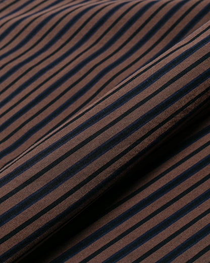 Another Aspect Another Shirt 3.0 Brown/Black Stripe fabric