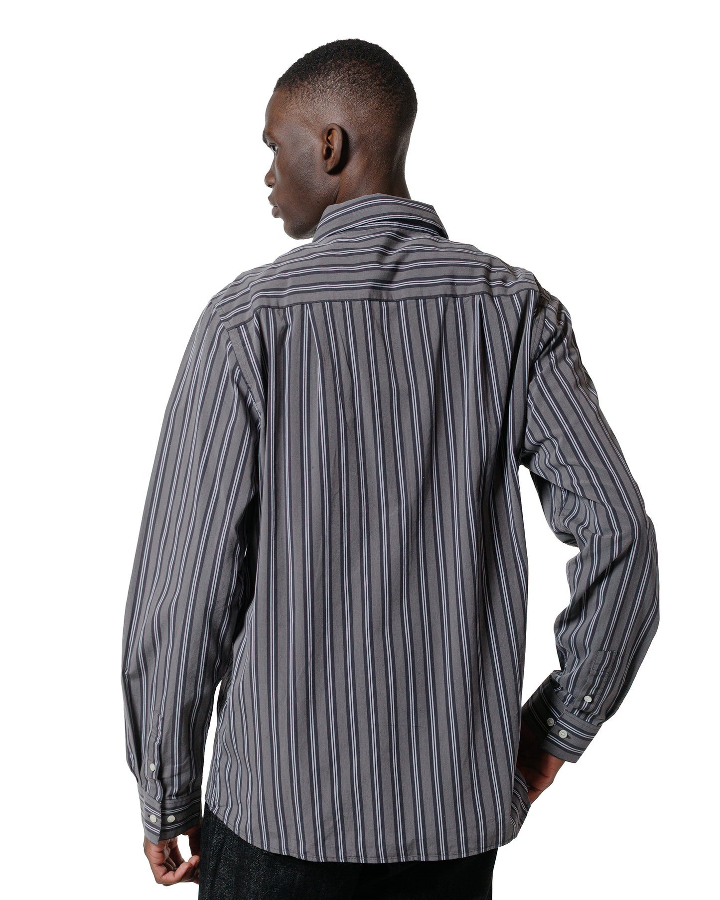 Another Aspect Another Shirt 3.0 Charcoal Stripe