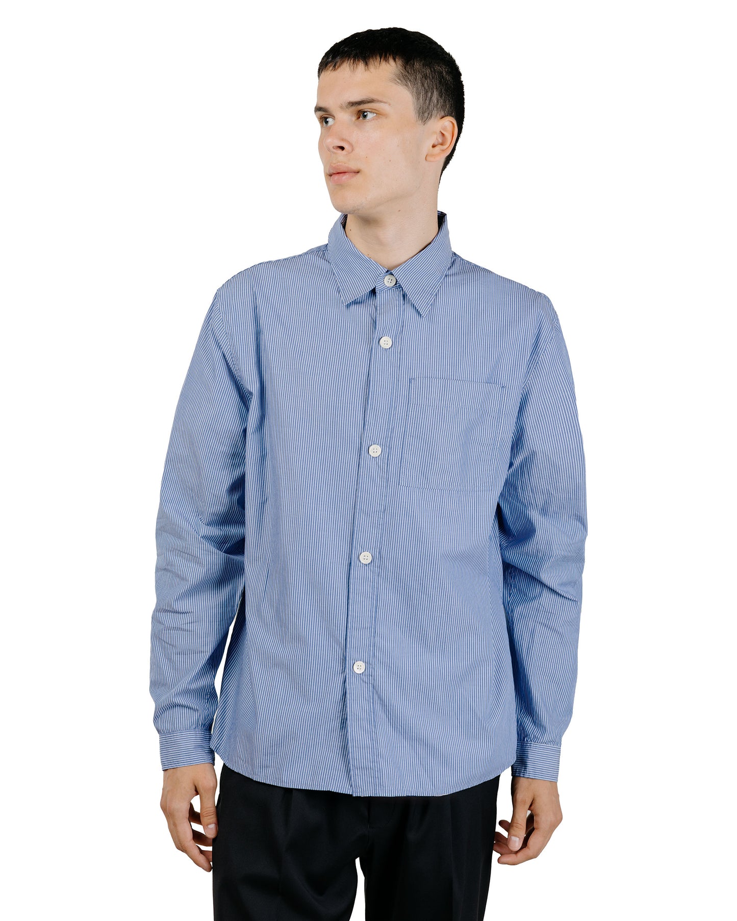 Another Aspect Another Shirt 4.0 Blue/White Stripe