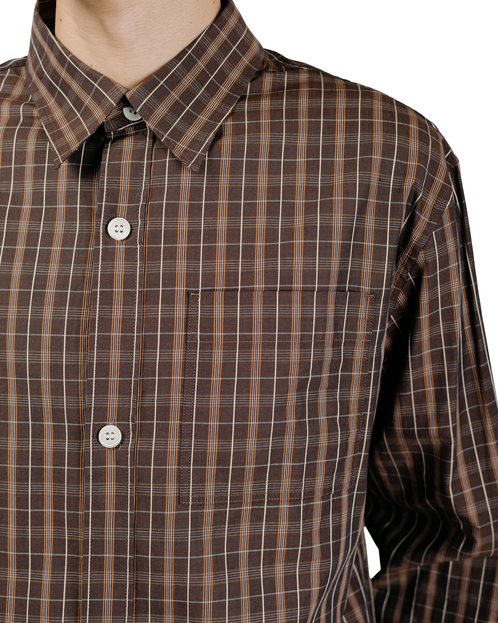 Another Aspect Another Shirt 4.0 Brown Check