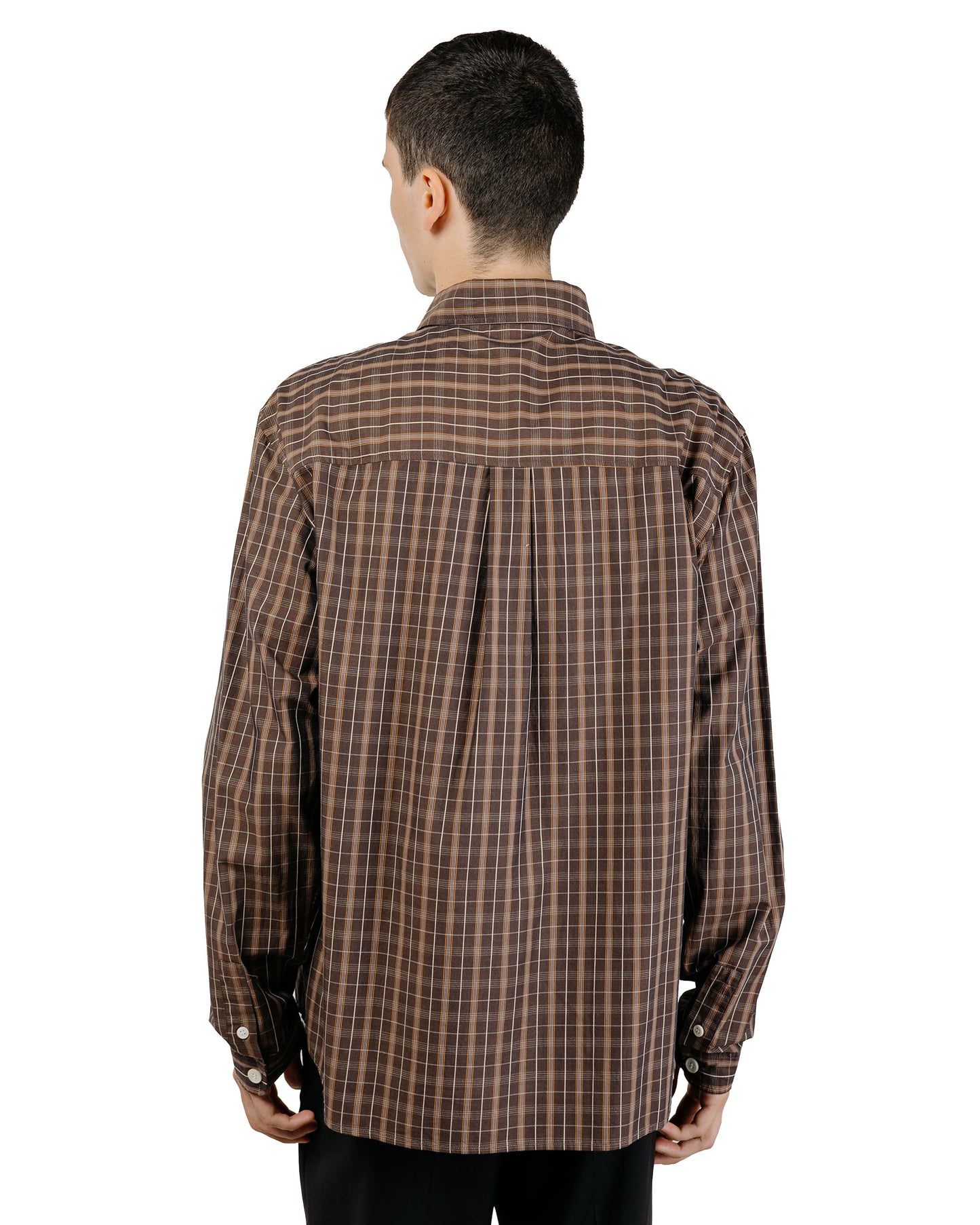 Another Aspect Another Shirt 4.0 Brown Check