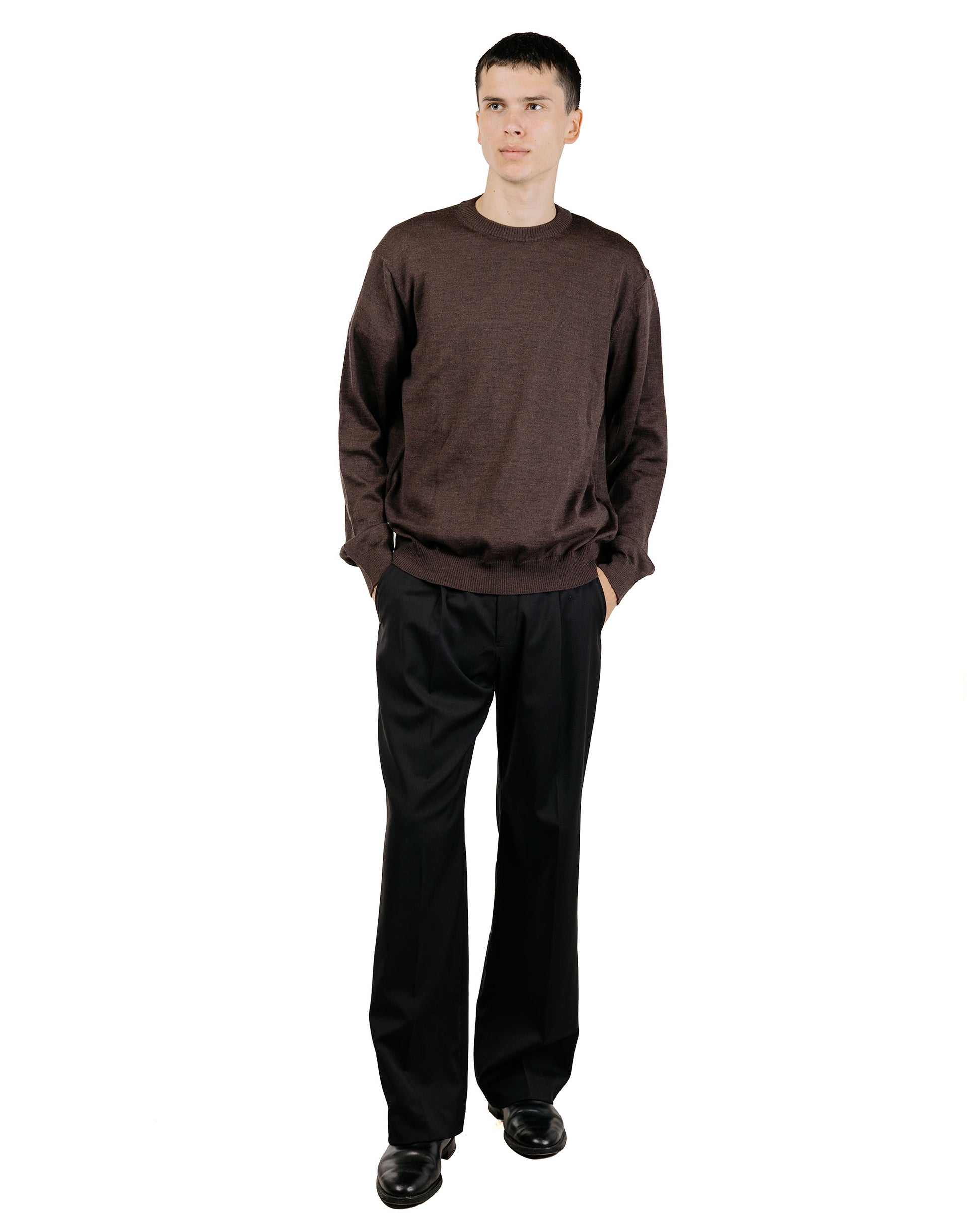 lost & found Another Aspect Another Aspect Another Sweater 5.0 Brown Melange