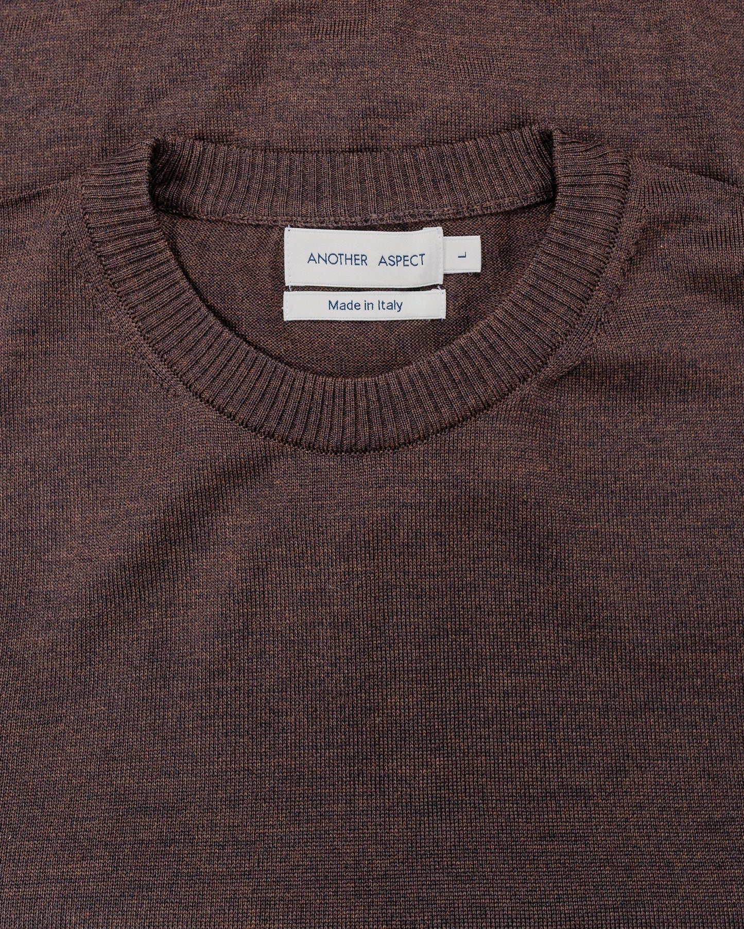 Another Aspect Another Sweater 5.0 Brown Melange