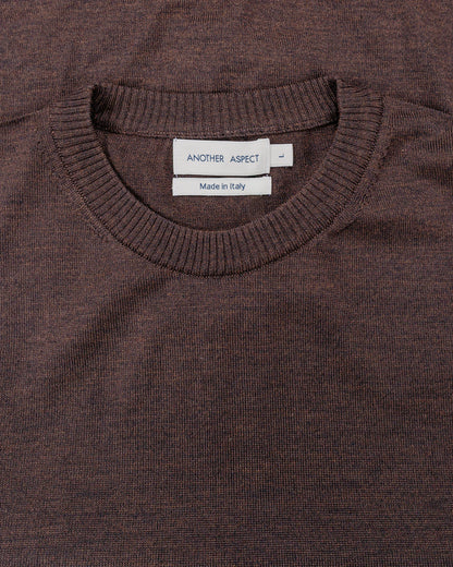 Another Aspect Another Sweater 5.0 Brown Melange