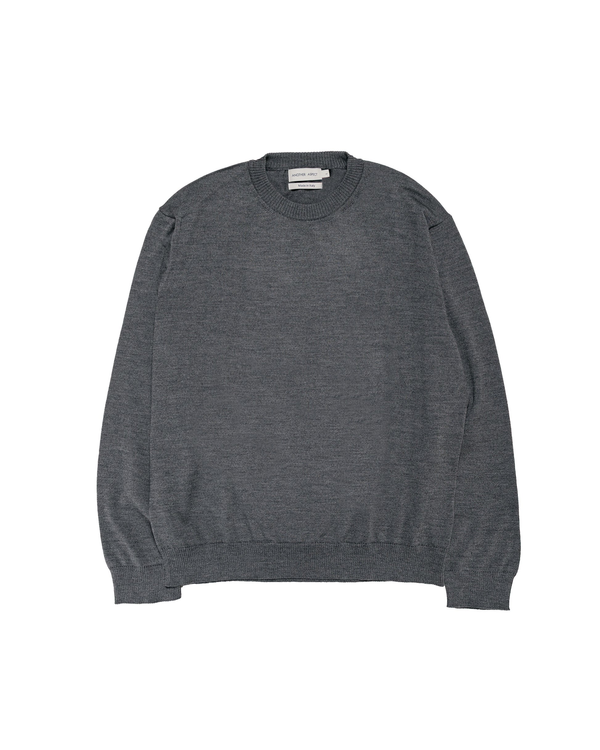 Another Aspect Another Sweater 5.0 Grey Melange
