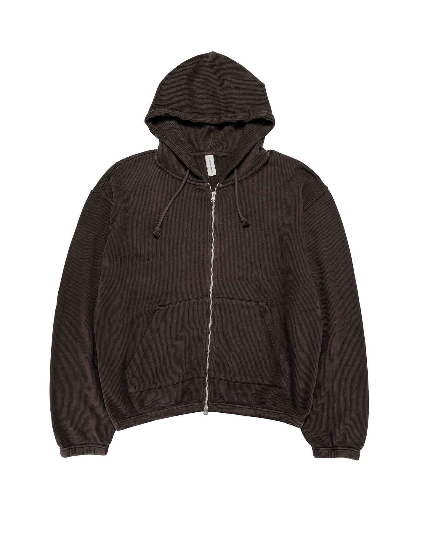 Another Aspect Another Zip Hoodie 1.0 Dark Brown
