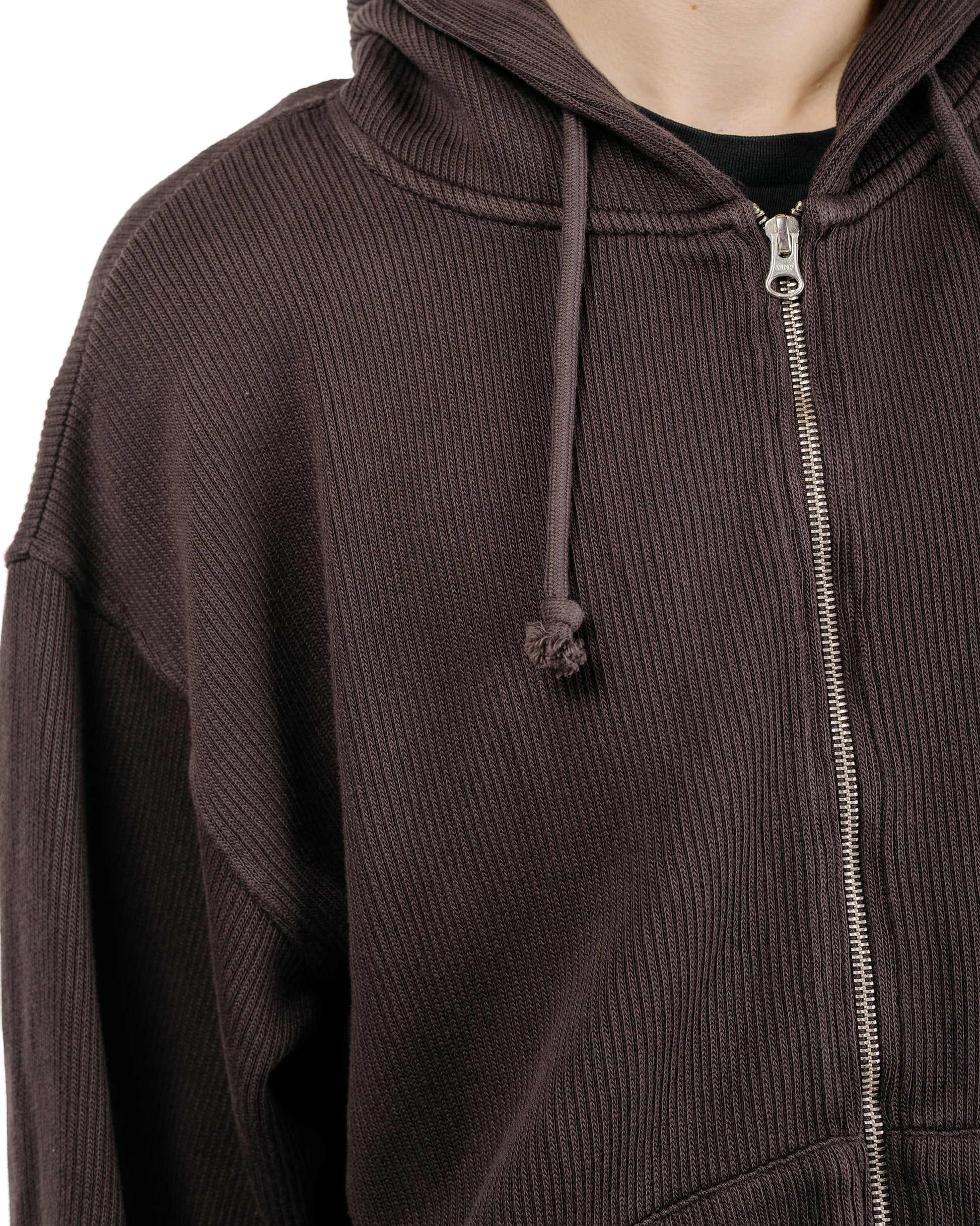 Another Aspect Another Zip Hoodie 1.0 Dark Brown