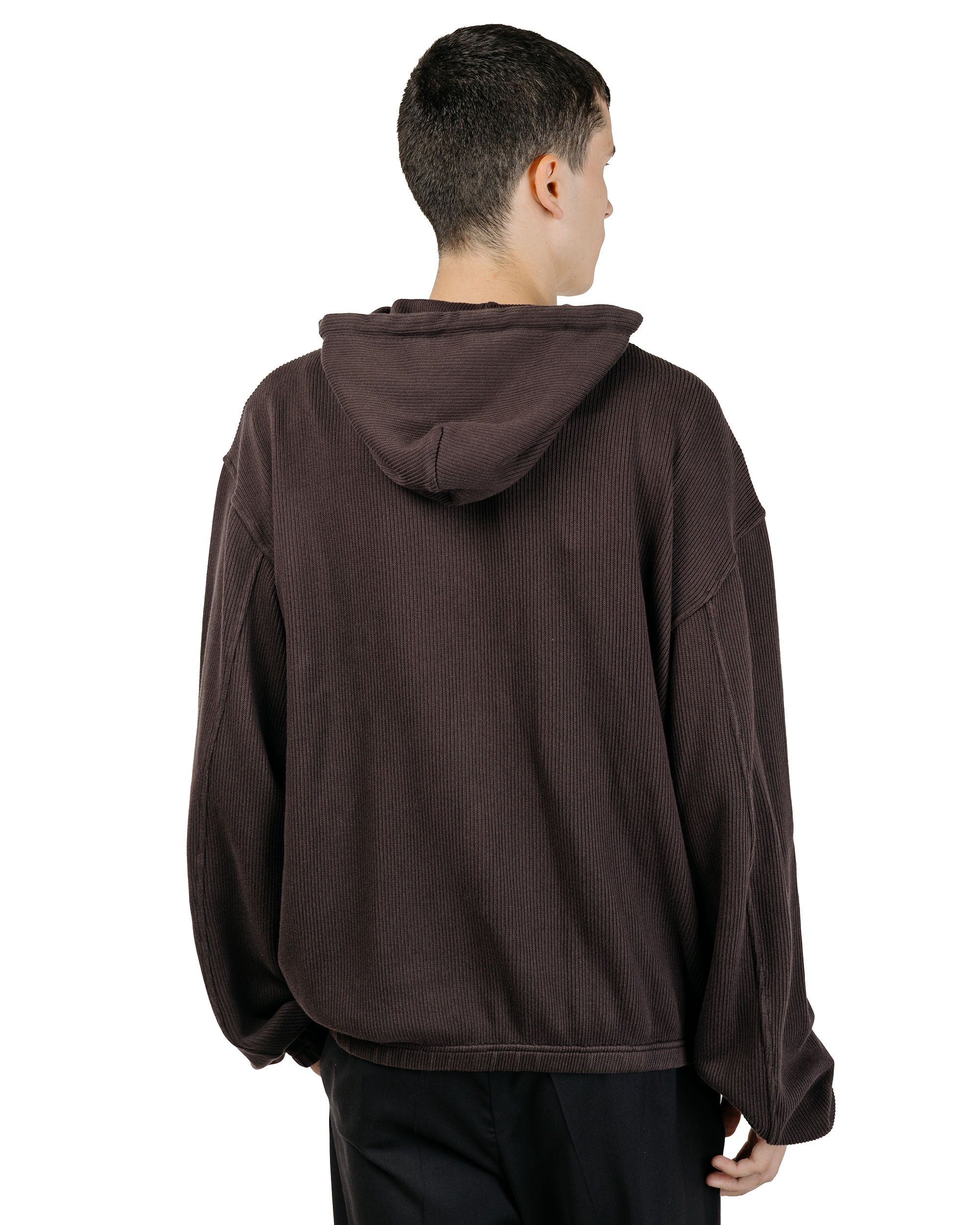 Another Aspect Another Zip Hoodie 1.0 Dark Brown