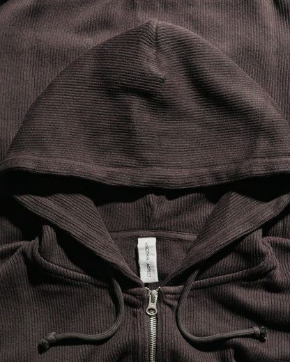 Another Aspect Another Zip Hoodie 1.0 Dark Brown