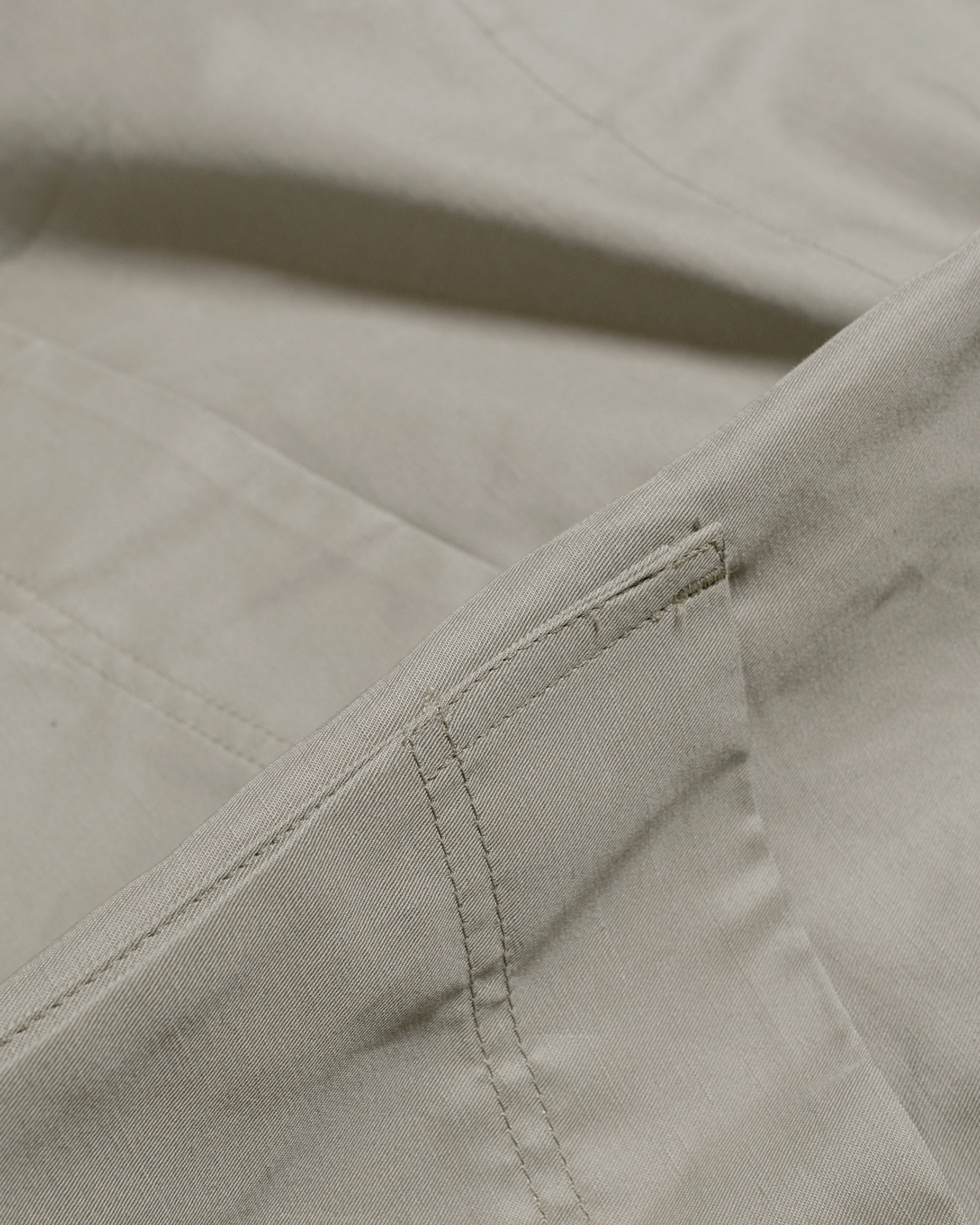 Arpenteur ADN Cotton Linen Gabardine Stone fabric