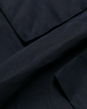 Arpenteur Cargo S Cotton Linen Gabardine Midnight fabric