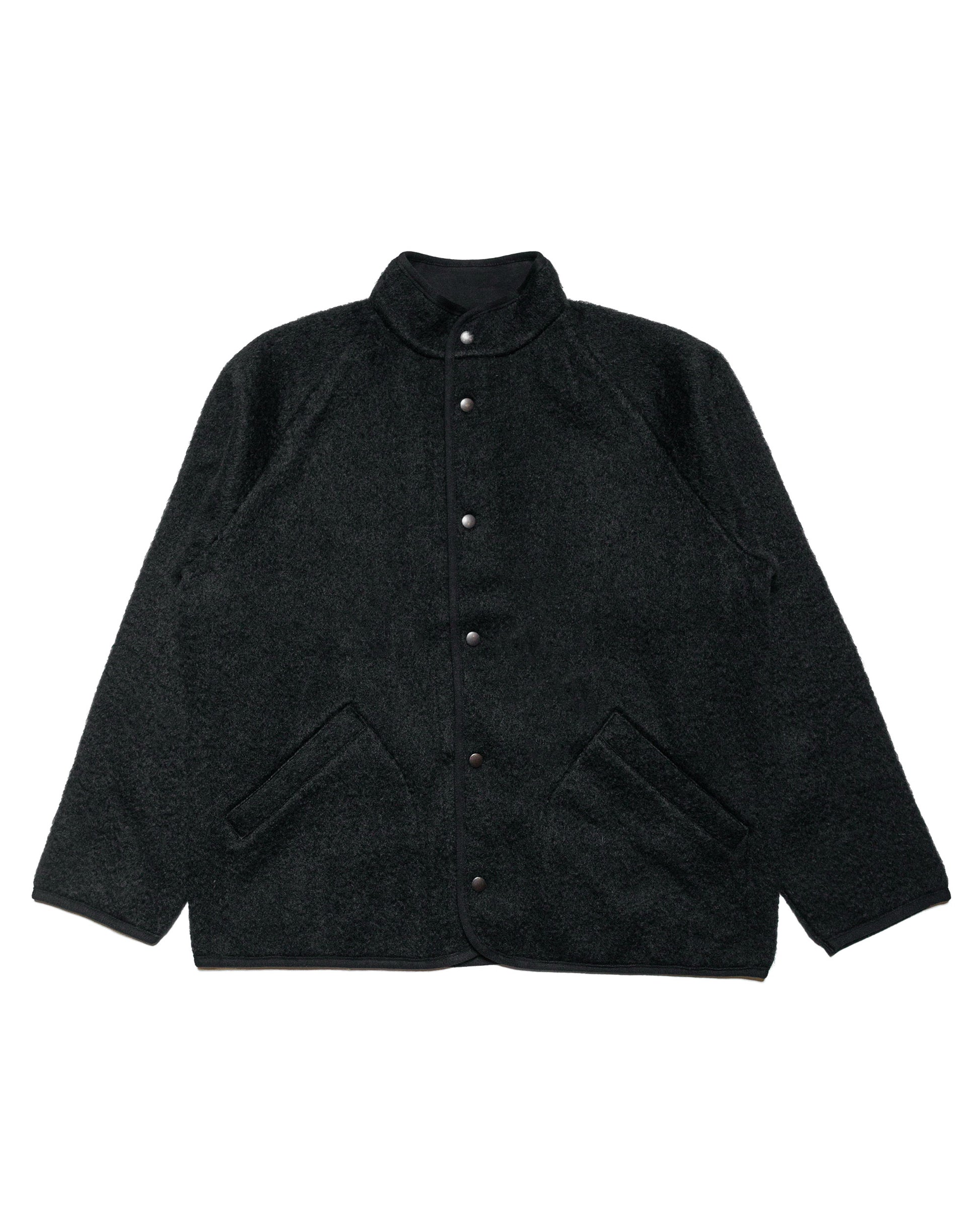 Arpenteur Contour Brushed Wool/Mohair Black