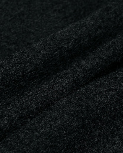 Arpenteur Contour Brushed Wool/Mohair Black fabric