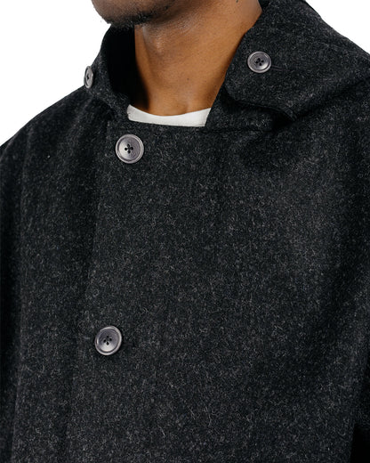 Arpenteur Kabig Wool Melton Charcoal