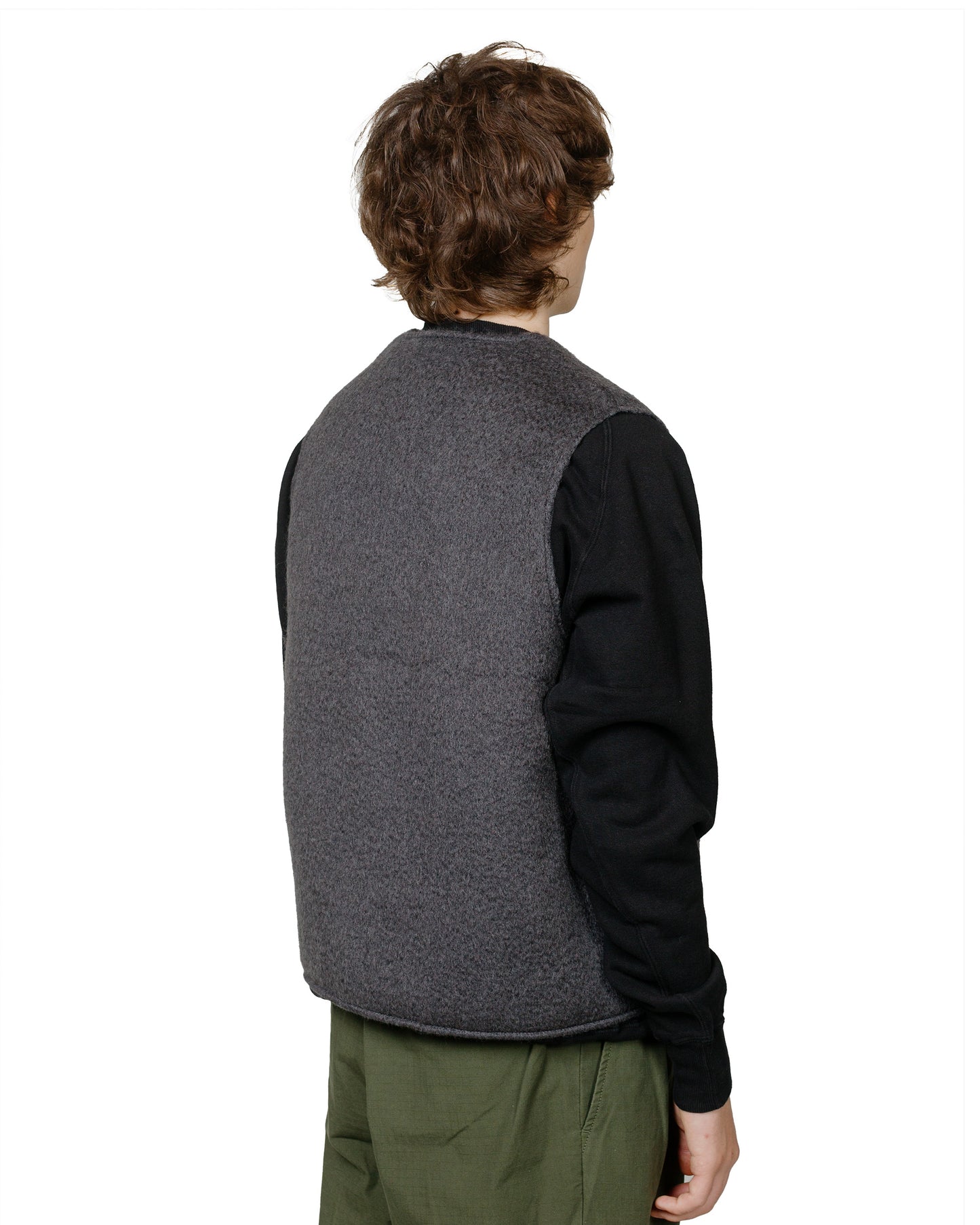 Arpenteur Lateral Brushed Wool/Mohair Slate model back