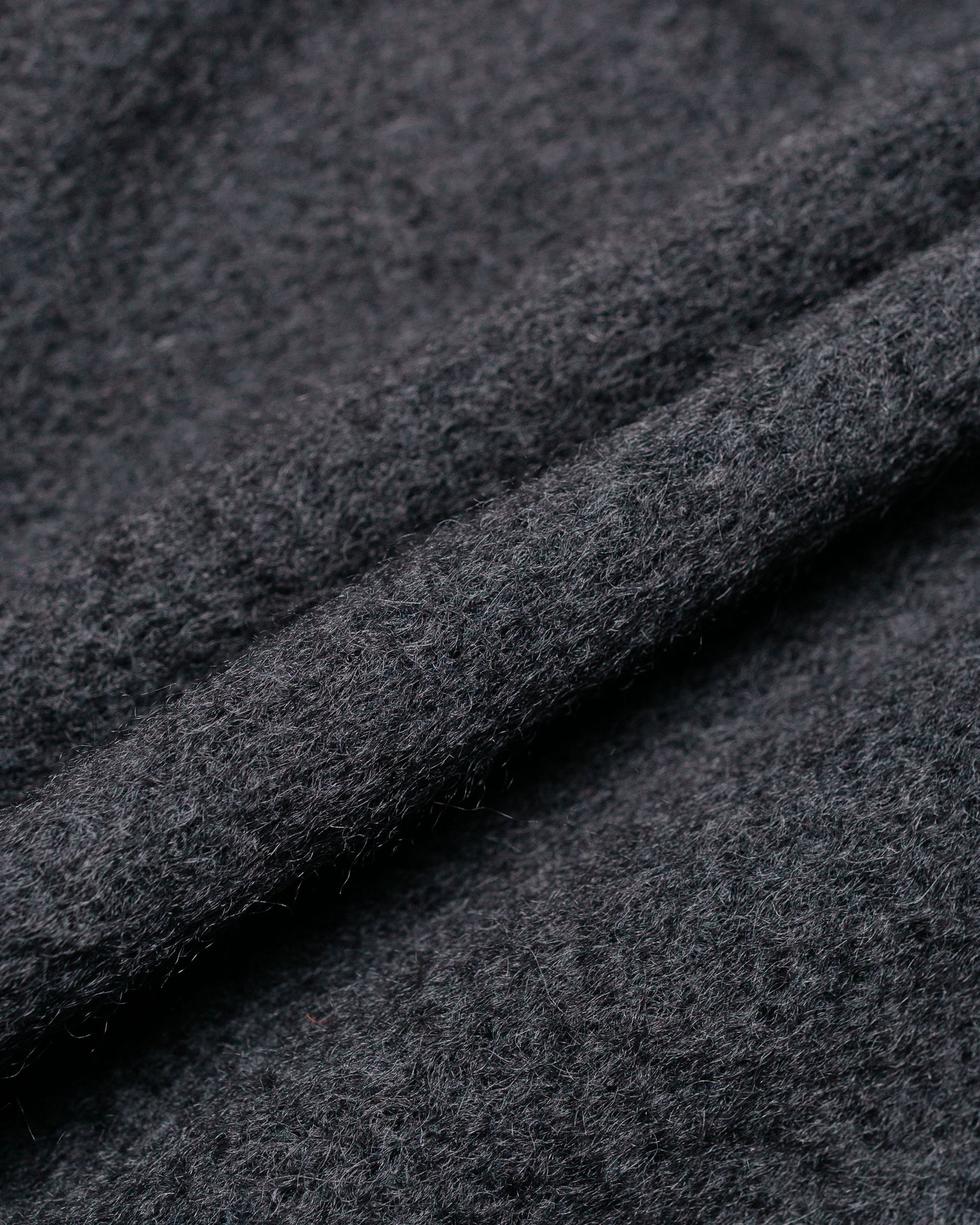 Arpenteur Lateral Brushed Wool/Mohair Slate fabric