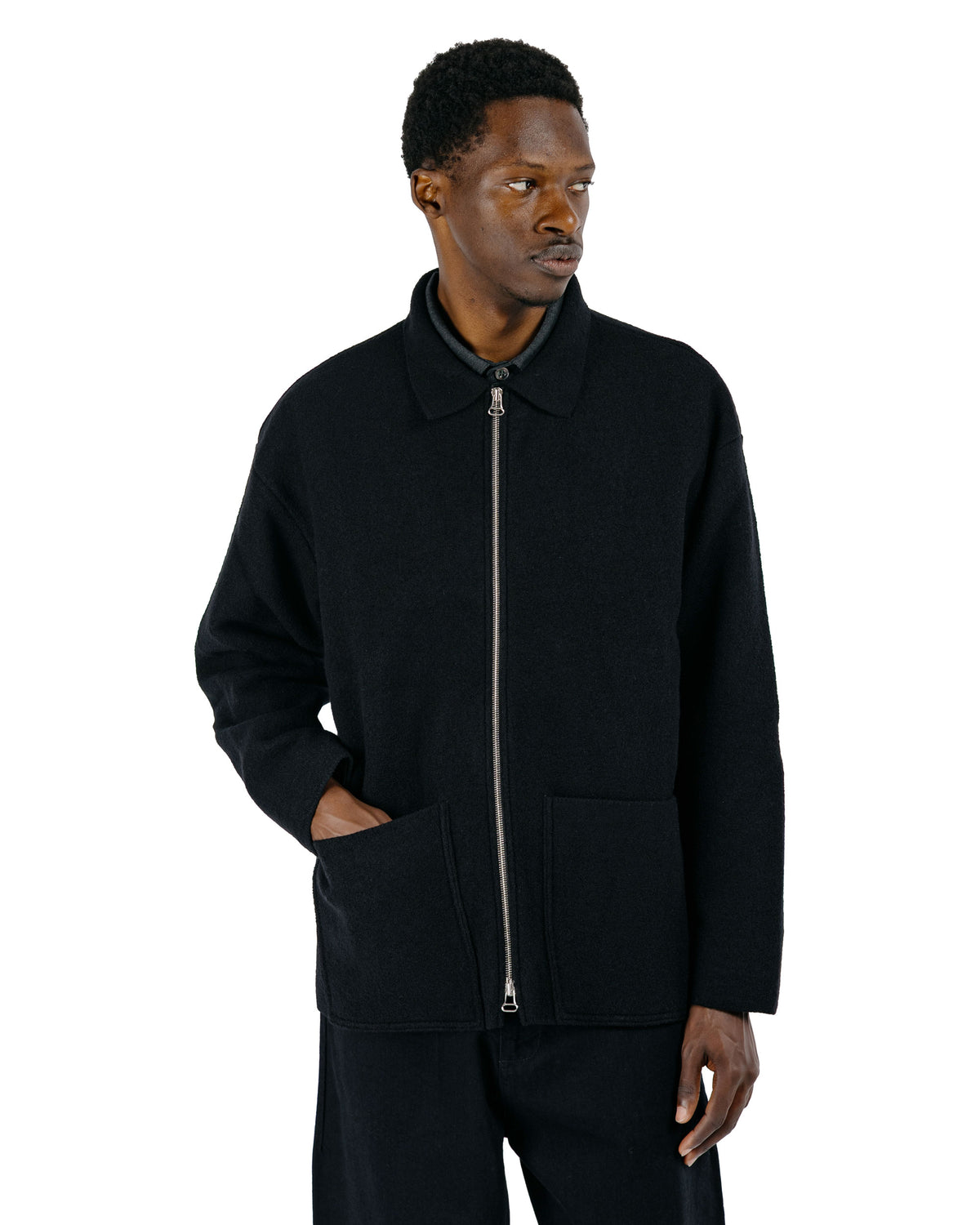 Arpenteur Linea Felted Wool Black
