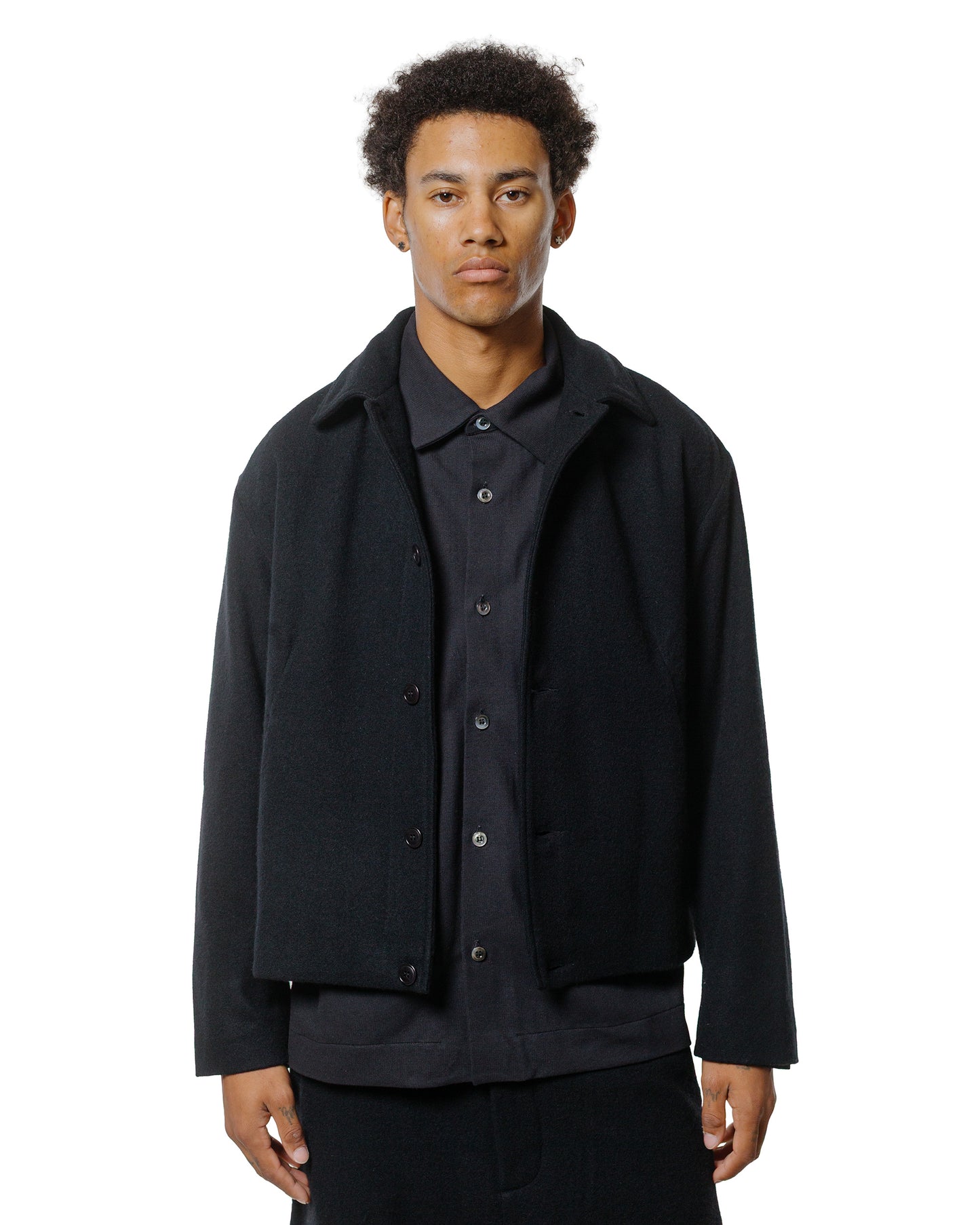 Arpenteur Lux J' 120s Shaggy Wool Black