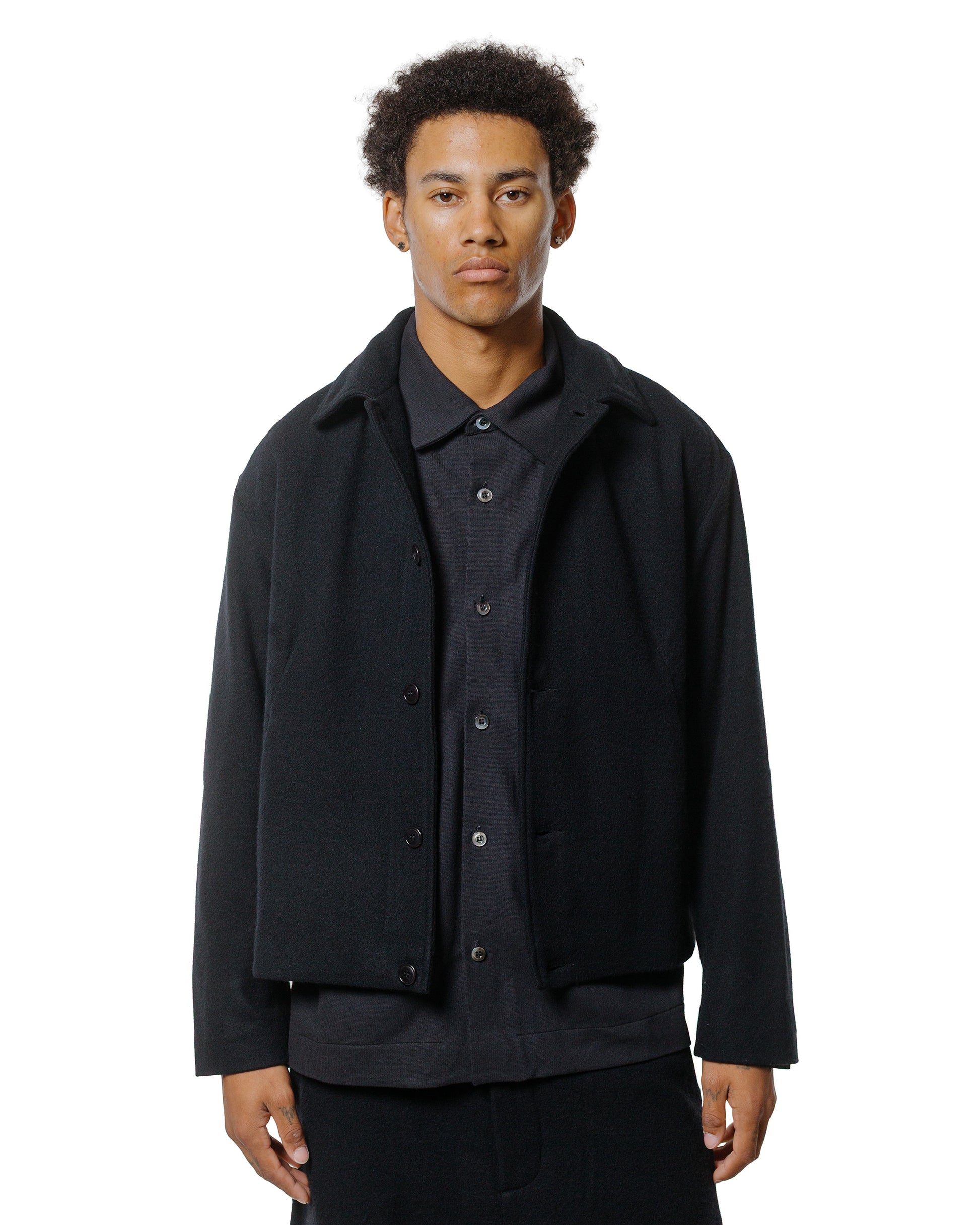 Arpenteur Lux J' 120s Shaggy Wool Black