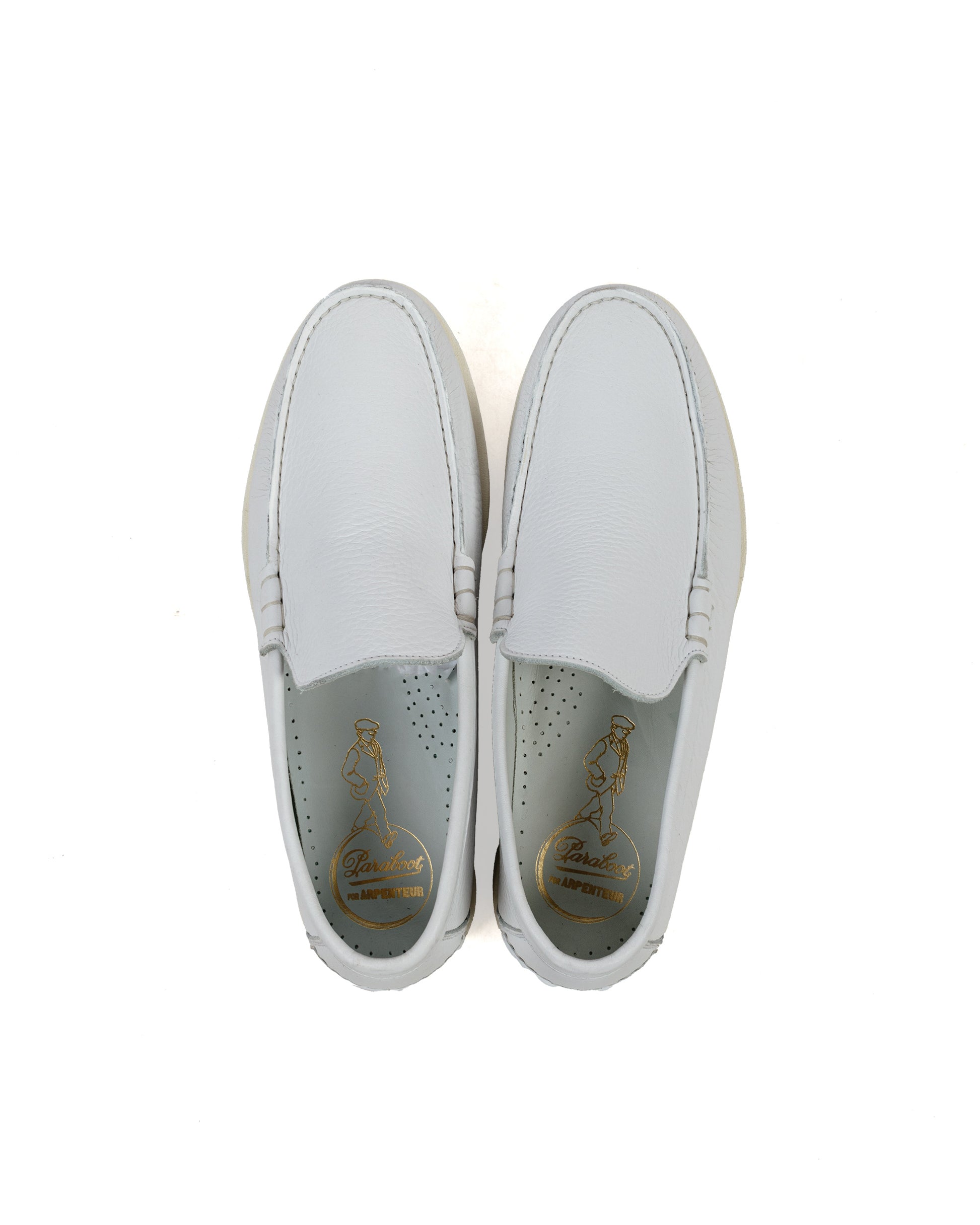 Arpenteur Paraboot Club Moc White Top