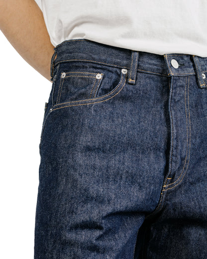 Auralee Hard Twist Denim 5P Pants Indigo