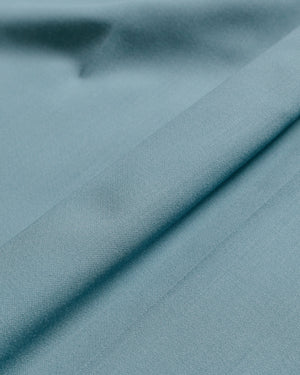 Auralee Hard Twist Wool Dobby Slacks Blue Gray fabric