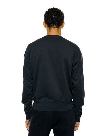 Auralee High Twist Light Sweat PO Ink Black