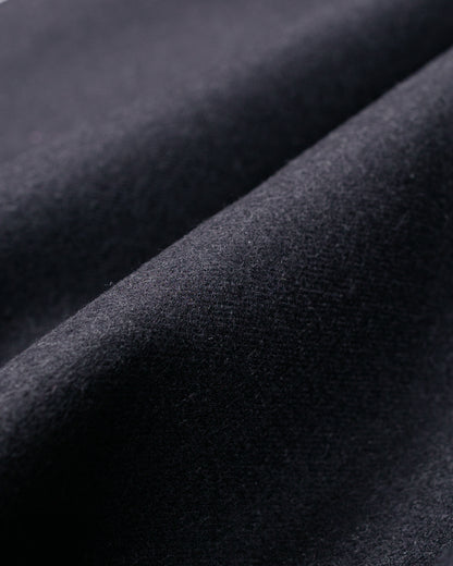 Auralee Light Melton One-Tuck Slacks Dark Charcoal