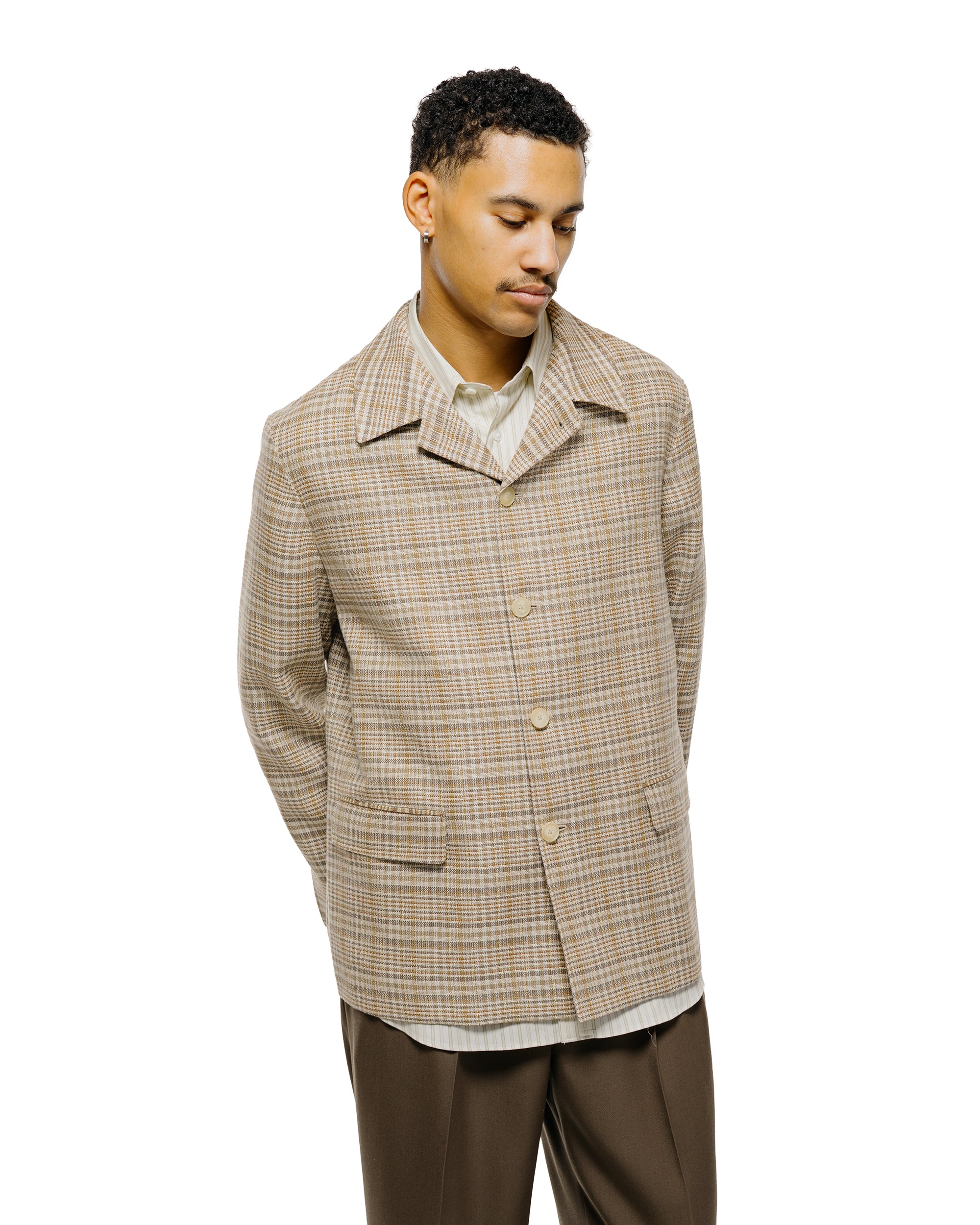 オーラリー LINEN SILK SUMMER TWEED JACKET 0 AURALEE(オーラリー)の最新作、LINEN SILK SUMMER TWEED JACKET/LINEN