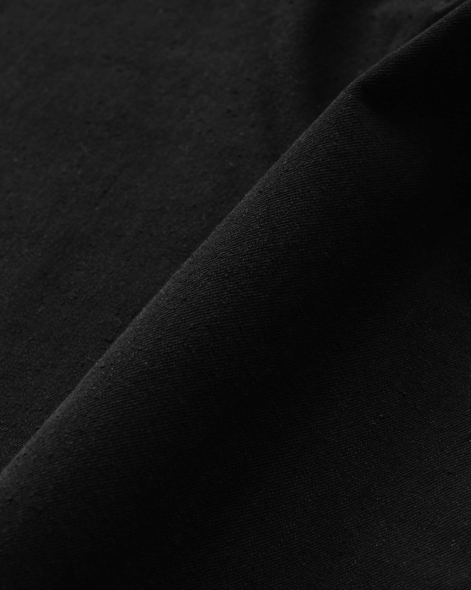 Auralee Selvedge Light Denim Pants Black Fabric