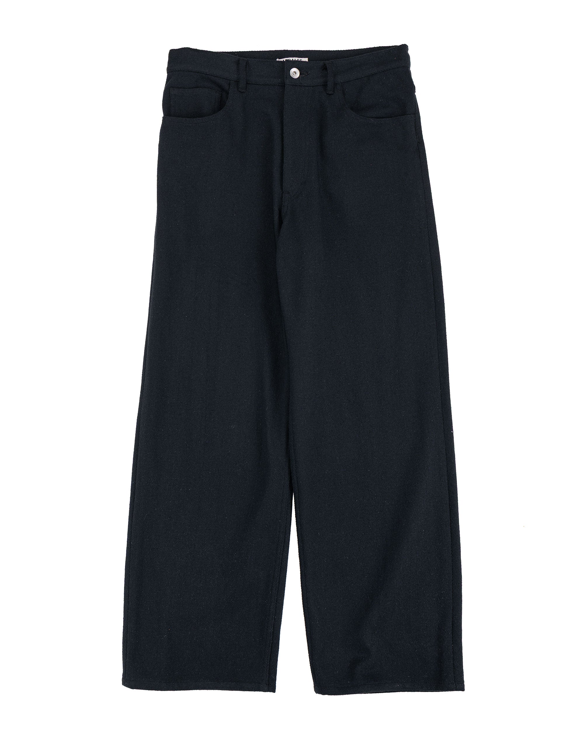 パンツ AURALEE SILK NEP DENIM 5P WIDE PANTS / 3 AuraleeSilkNepDenim5PWidePants