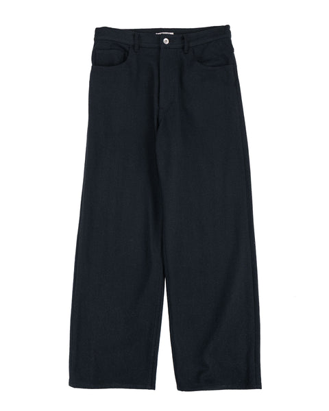 AuraleeSilkNepDenim5PWidePants