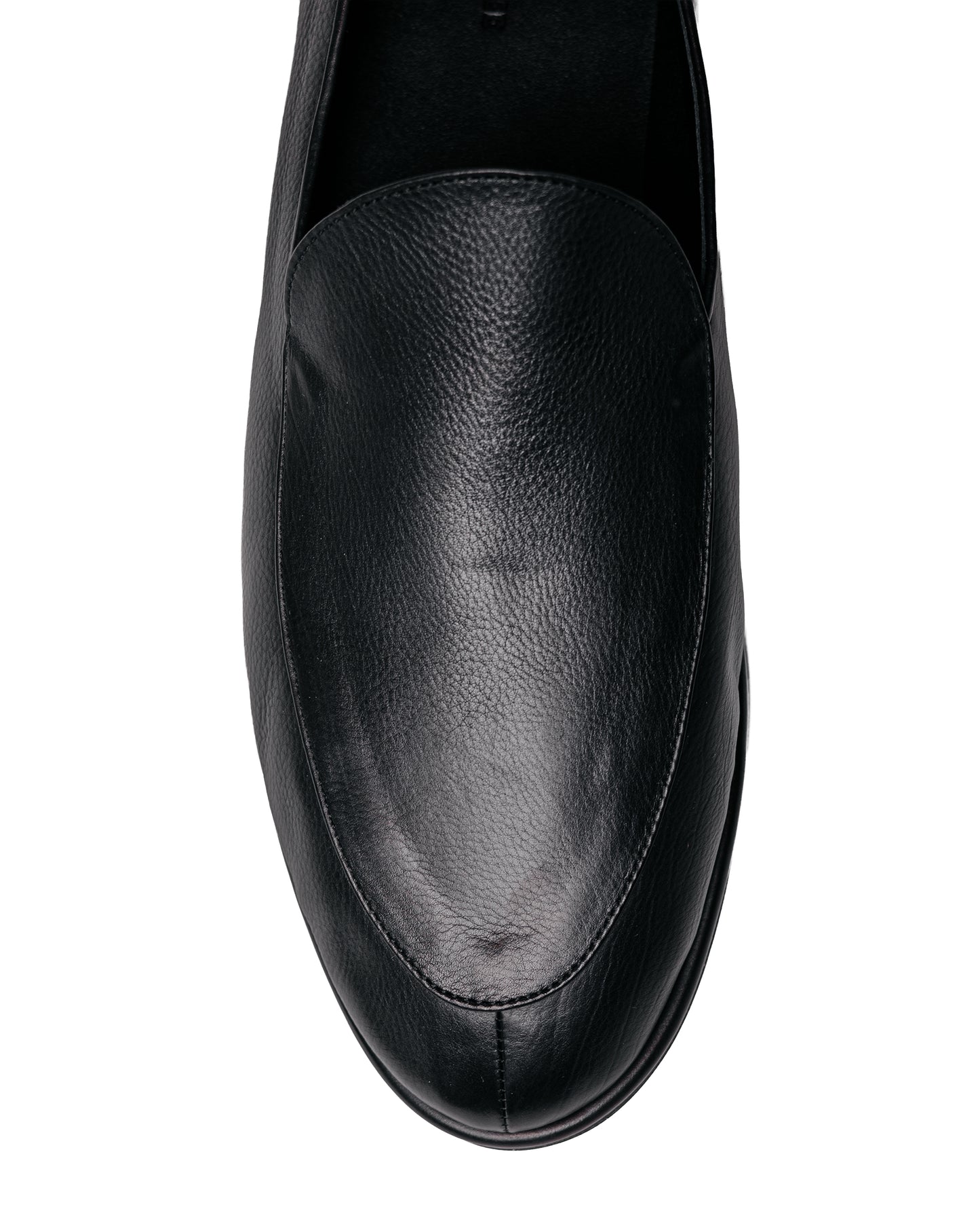 Auralee Soft Leather Loafers Black