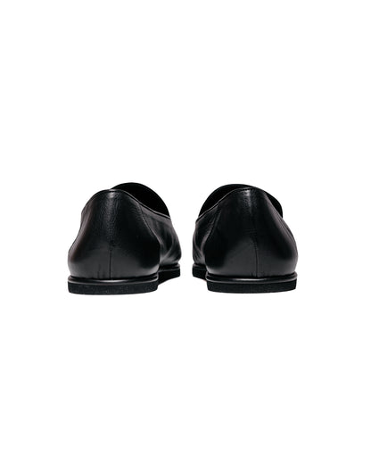 Auralee Soft Leather Loafers Black
