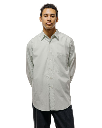 Auralee Super Fine Cotton Lawn Shirt Pale Blue