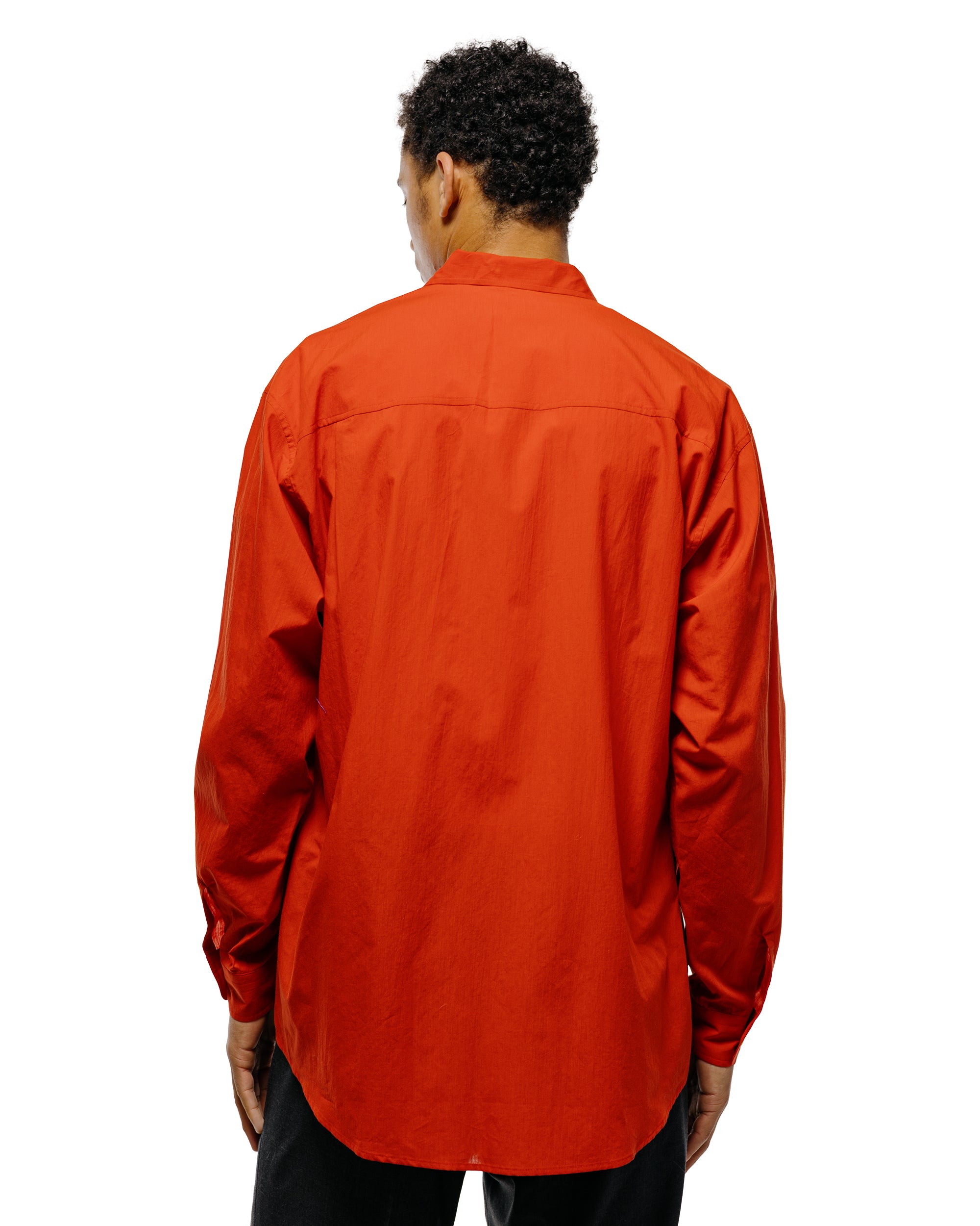 Auralee Super Fine Cotton Lawn Shirt Red