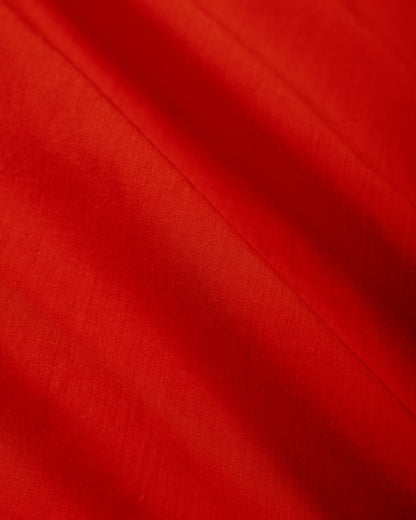 Auralee Super Fine Cotton Lawn Shirt Red