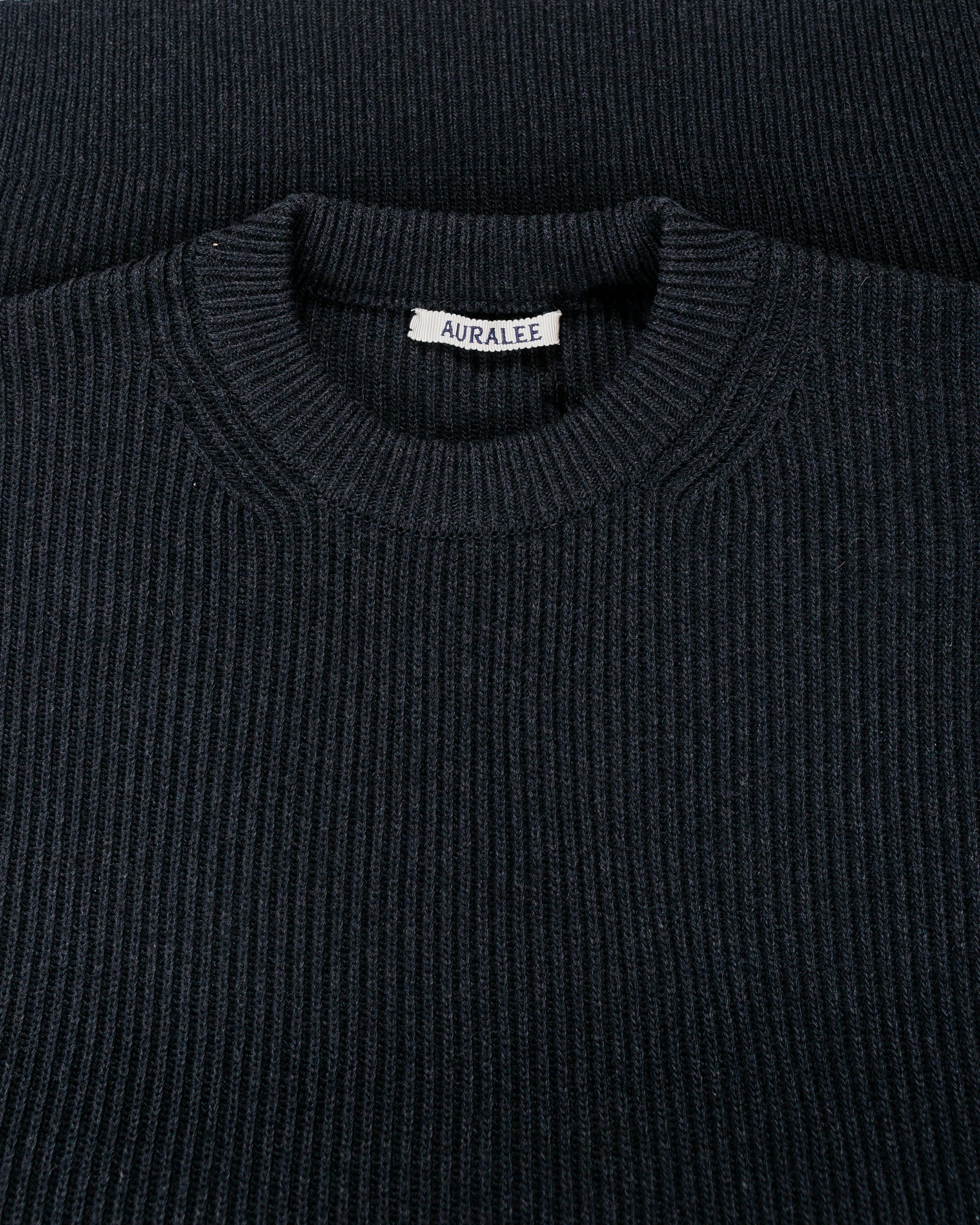 トップス AURALEE SUPER FINE WOOL RIB KNIT SHIRT AURALEE Super Fine Wool Rib Knit – Habits Jackson Hole