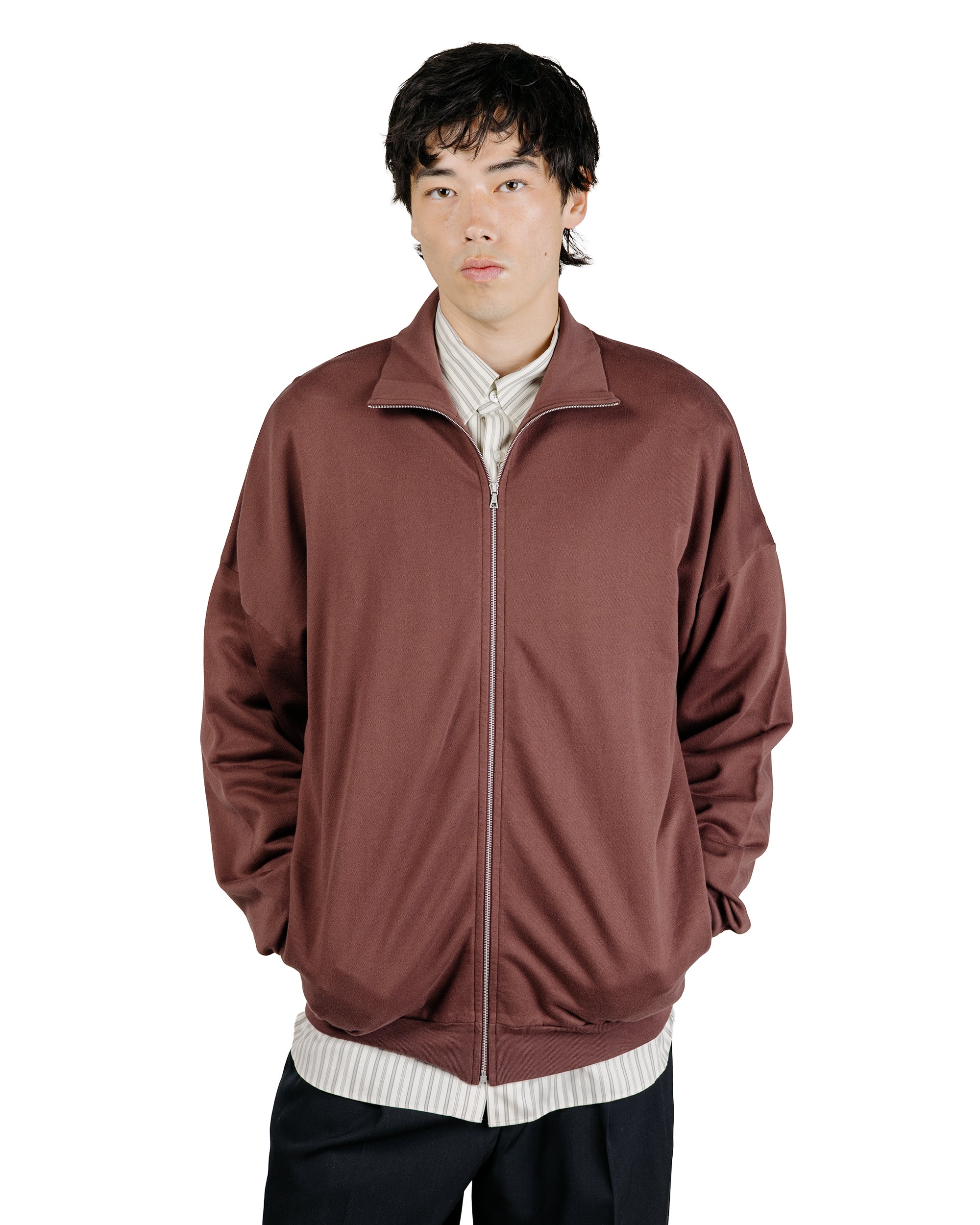 Auralee Garment Dyed Finx Light Chino Blouson Black