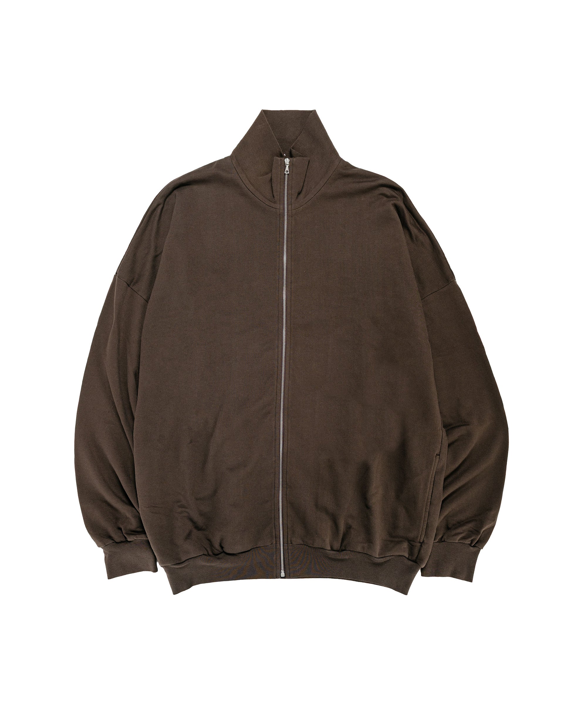 Auralee Super High Gauge Sweat Zip Blouson Dark Brown