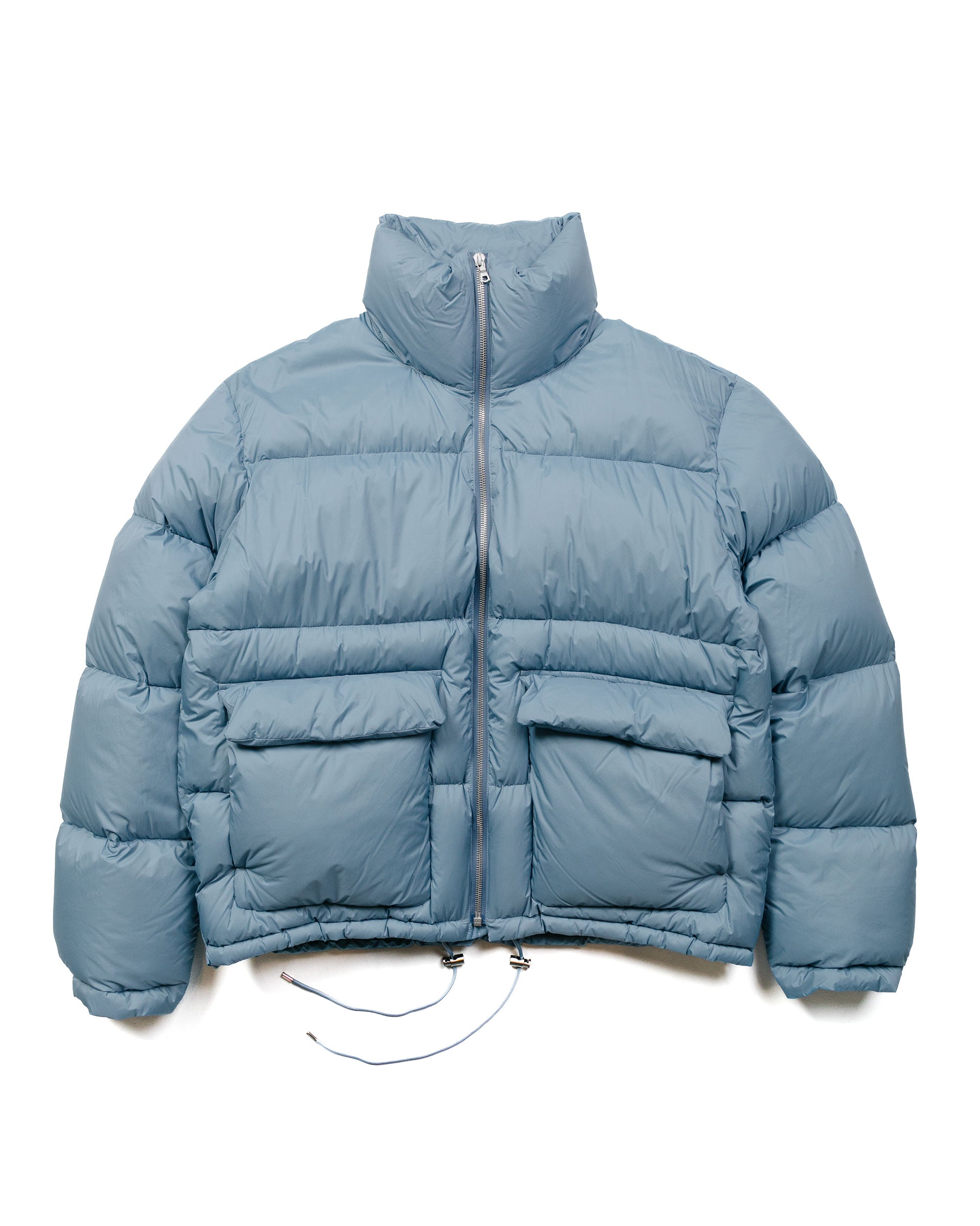 Auralee Super Light Nylon Ripstop Down Blouson Light Blue