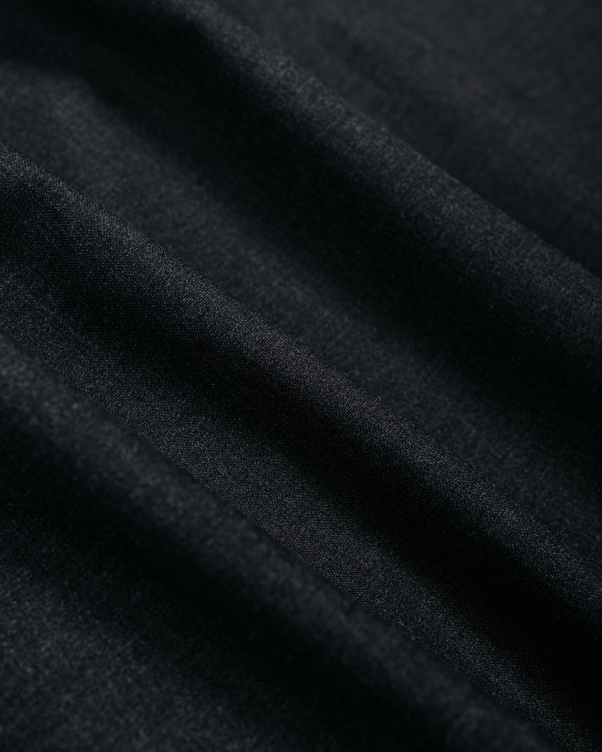 Auralee Ultra Fine Tropical Wool Two-Tuck Slacks Top Charcoal