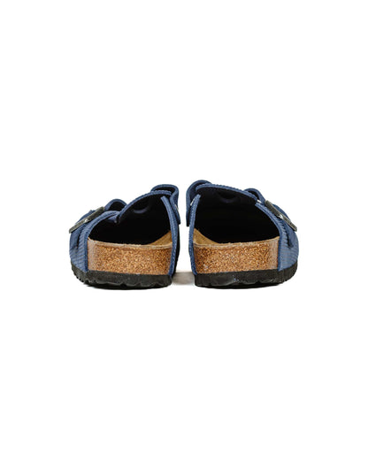 Birkenstock 런던 오일드 레더 스웨이드 나이트 블루